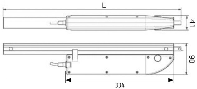 Mingardi System S0+ Zahnstangenantrieb, 230V - Bild 1