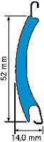 Roma Alumino 52 protect, Aluminium Rolladen 52x14mm
